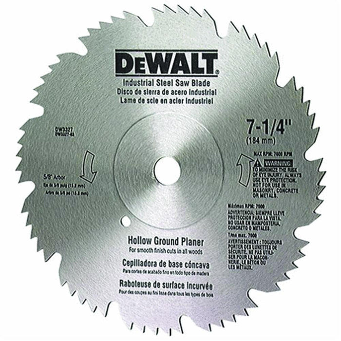 DeWalt 7-1/4" 60T Planer Blade