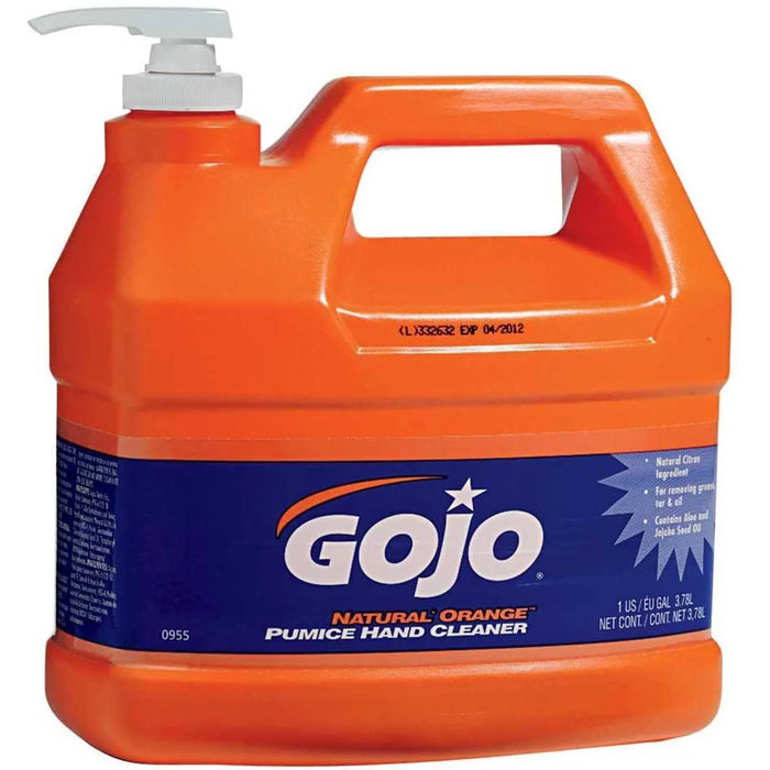 1 Gal GOJO Hand Cleaner w/Pumice Lotion & Pump Dispenser