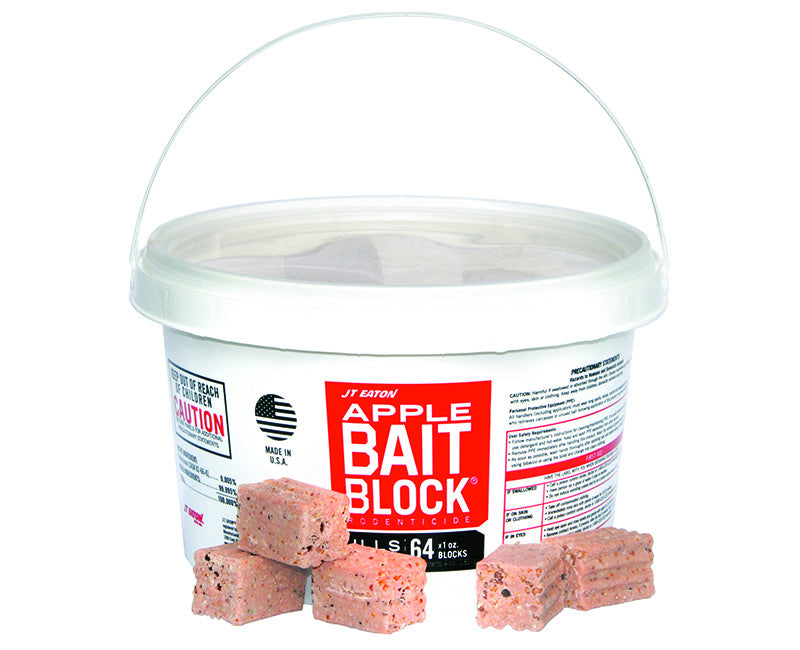 JT Eaton 4 Lb Rat/Mouse Apple Bait Blocks