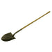 Long Handle Wood Round Point Shovel