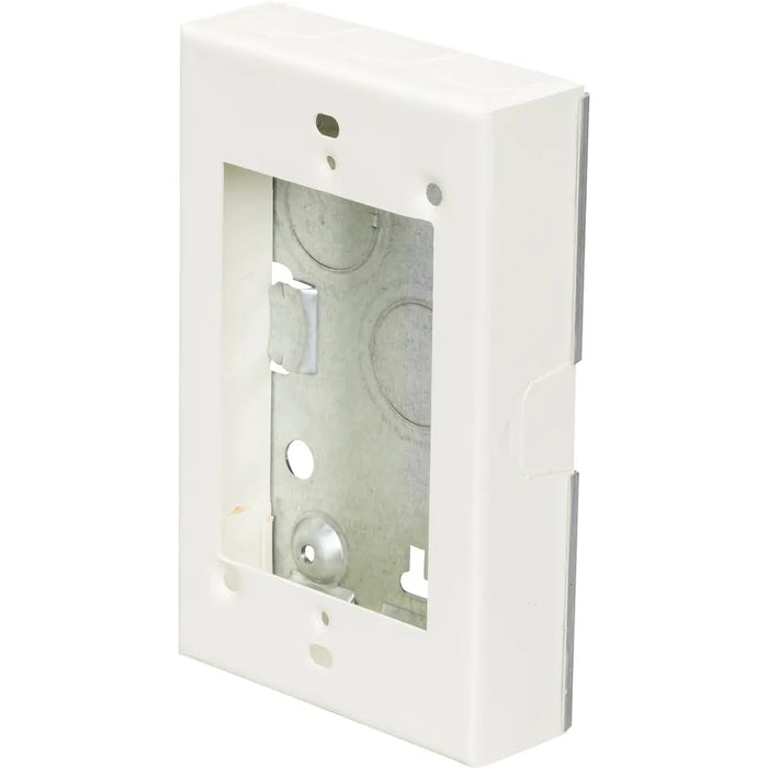 Single Gang Shallow Wiremold Receptacle Box
