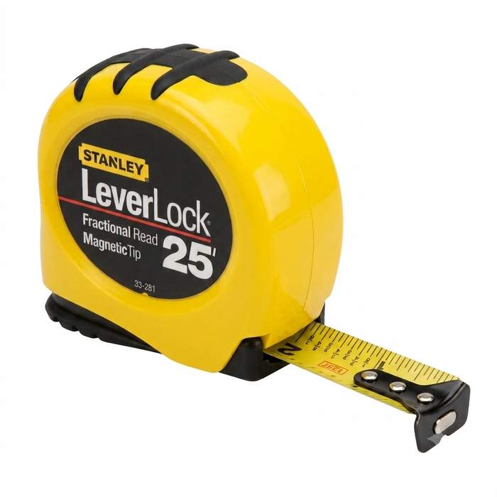 Stanley 25' x 1" LeverLock Tape Measure