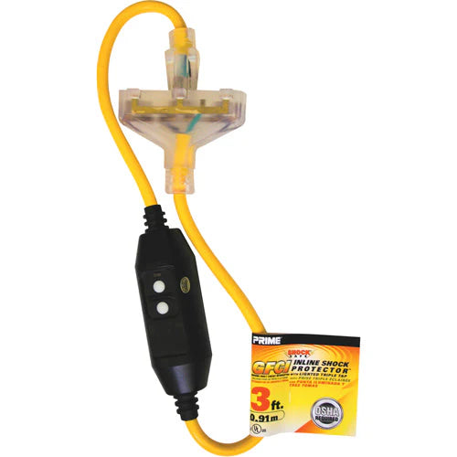 Triple Tap Adapter - Cable Yellow