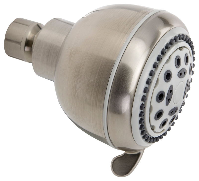 Shower Head 5 Function 3.35In - Brushed Nickel